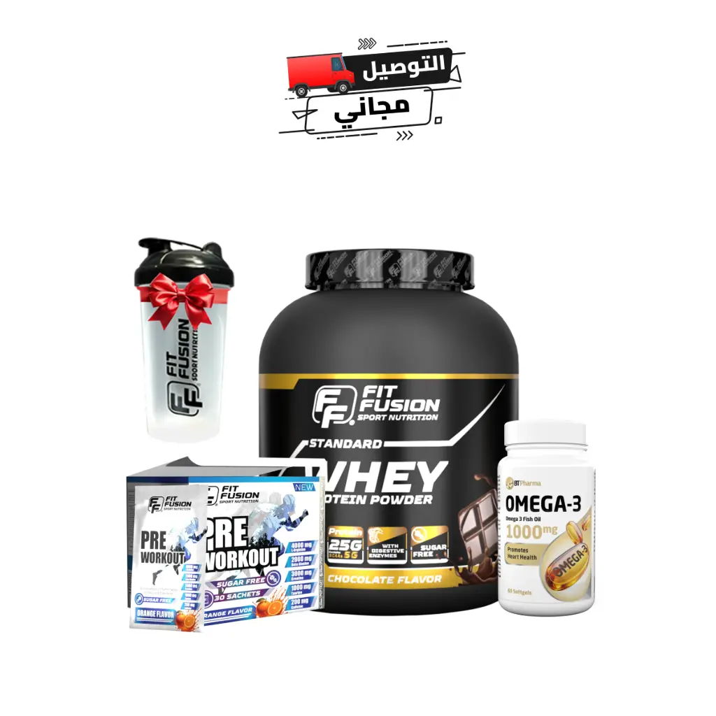 Combo (Whey & Pre-Workout Box & Omega) | Peptidat